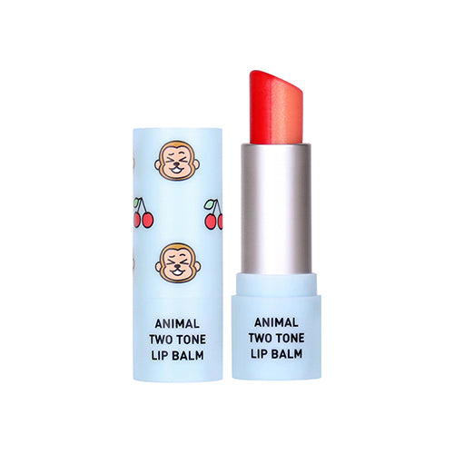 Animal TwoTone Lip Balm Cherry Monkey Lip Balm 3.8g Cosmetics beauty