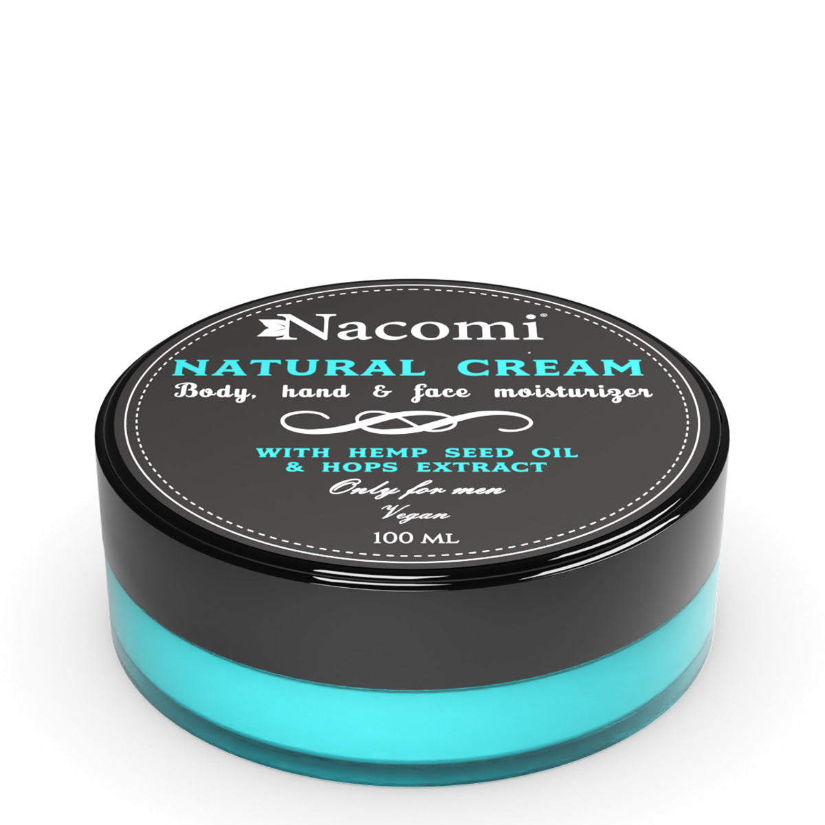 Natural Cream natural cream with hemp oil and hops extract for men 100ml