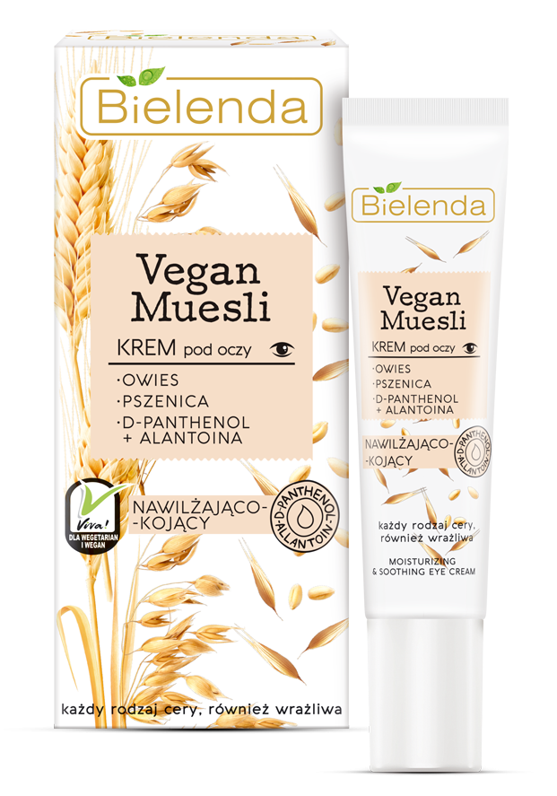 Vegan Muesli Moisturizing & Soothing Cream moisturizing and soothing eye cream for all skin types 15ml