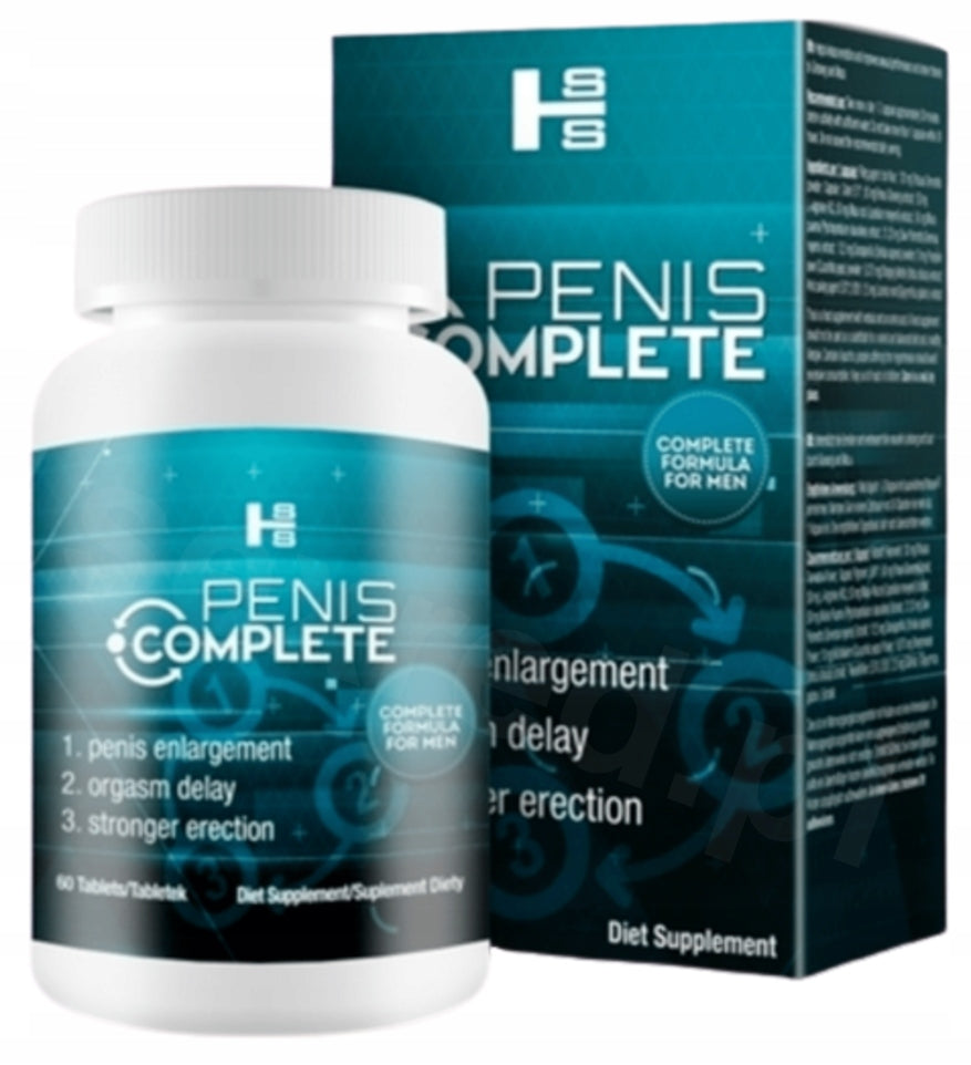 Penis Complete enlargement strong erection longer sex dietary supplement 60 tablets