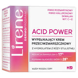 Acid Power anti-wrinkle filling cream with 100ml rose hydrolate