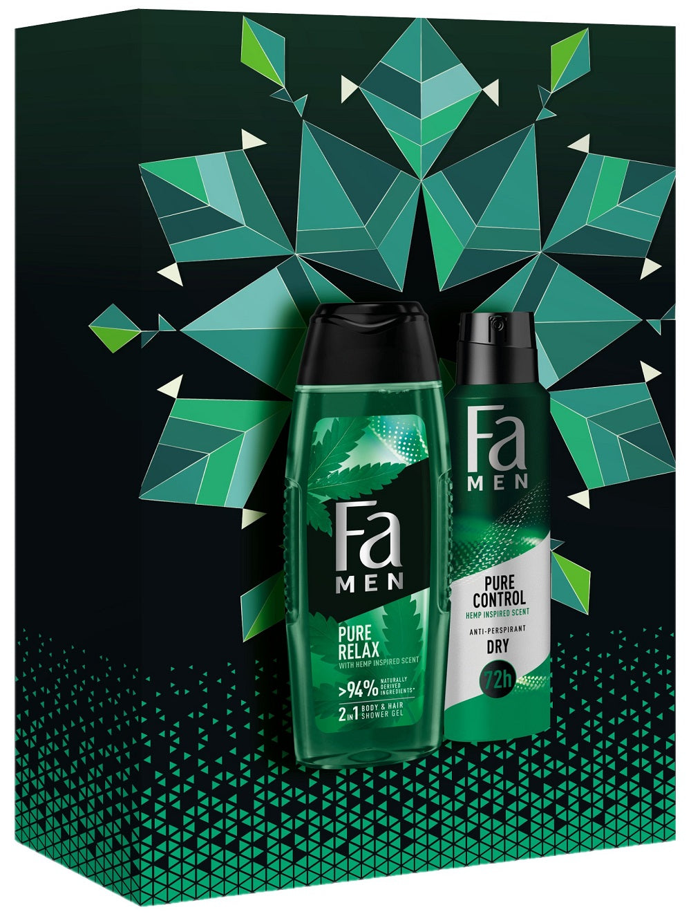 Men Pure Relax set shower gel 250ml + antiperspirant spray 150ml