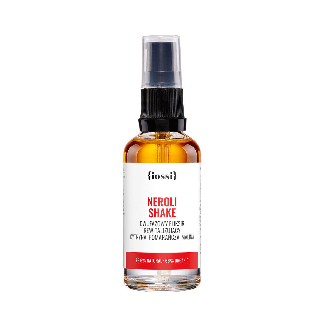 Neroli Shake two-phase revitalizing elixir with orange lemon extract and raspberry seed oil 50ml