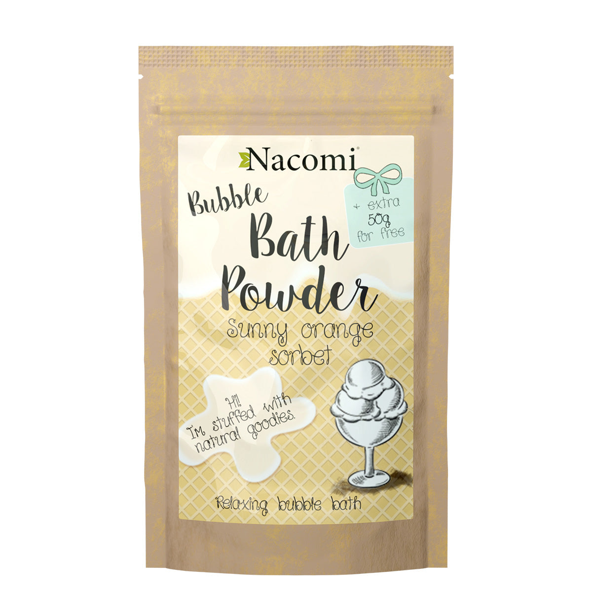 Bubble Bath Powder bath powder Orange Sorbet 150g