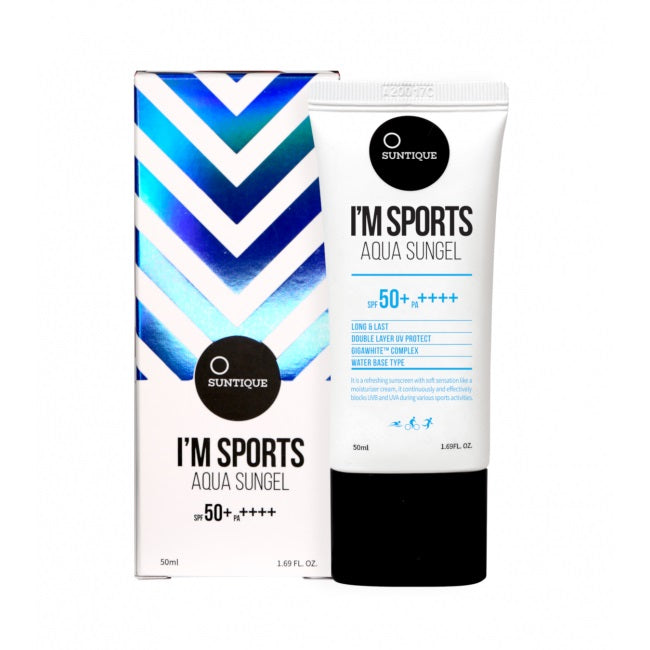 I'm Sports Aqua Sungel SPF50 + / PA ++++ sunscreen with a gel consistency of 50ml