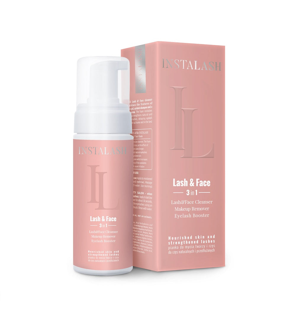Lash & Face 2in1 foam for washing eyelashes and face 100ml