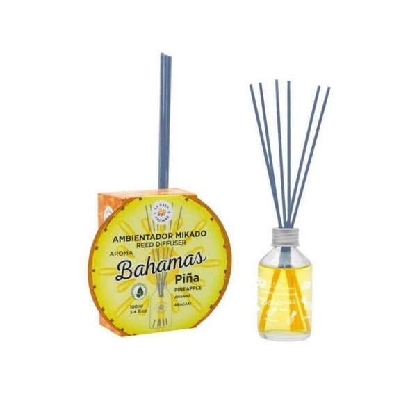 Reed Diffuser Bahamas pineapple scent sticks 100ml Cosmetics beauty shop