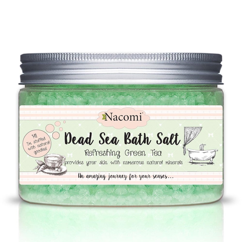 Dead Sea Bath Salt Bath salt with Dead Sea minerals Refreshing Green Tea 450g