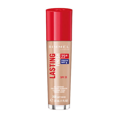Lasting Finish 25HR SPF20 long-lasting face foundation 200 Soft Beige 30ml