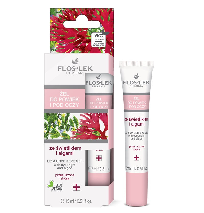Eyelid and eye gel with skylight and algae 15ml