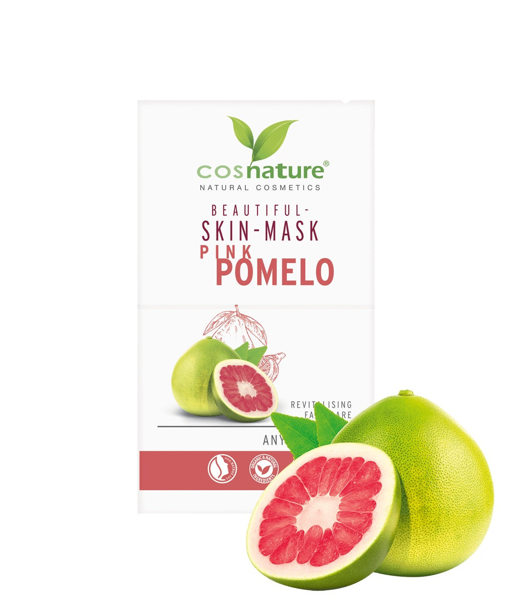 Beautiful Skin-Mask natural beautifying face mask with pink pomelo 2x8ml