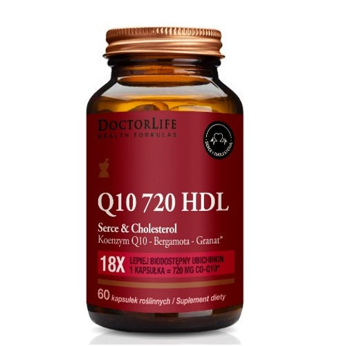 Q10 720 HDL Heart & Cholesterol dietary supplement 60 capsules