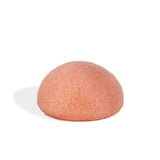 Konjac Sponge is a natural face cleansing sponge with pink clay
