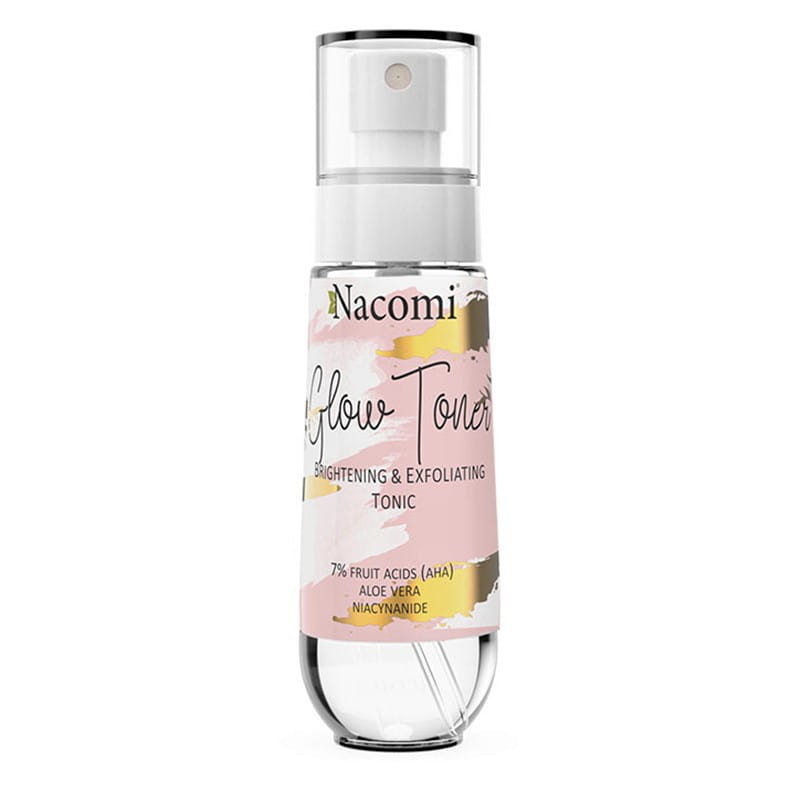 Glow Toner brightening and exfoliating face toner 80ml