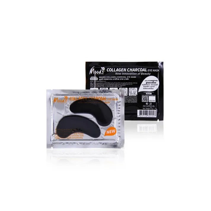 Collagen Charcoal Eye Mask hydrogel eye patches 6g