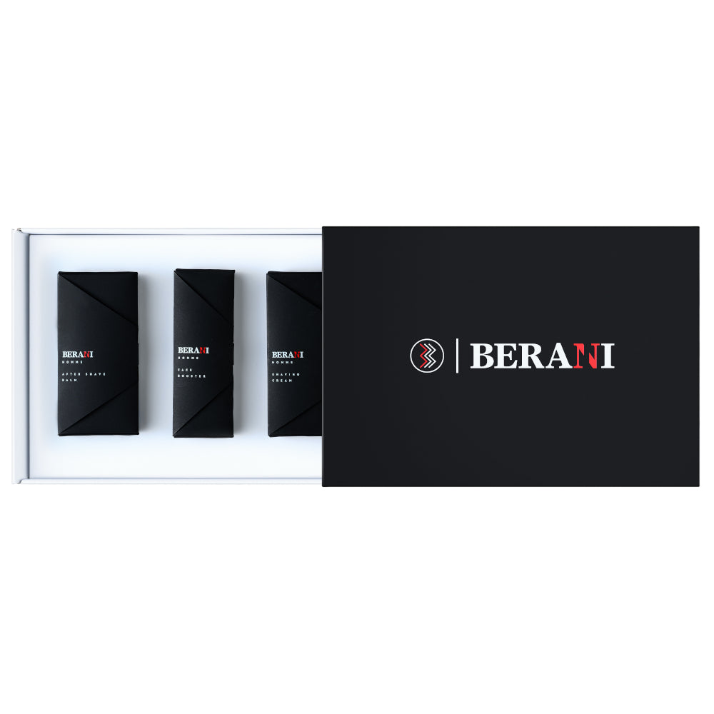 Homme Face Care Set shaving cream 120ml + aftershave balm 120ml + face cream 30ml