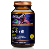 Mega Krill Oil Omega 3 EPA & DHA Krill Oil 600mg dietary supplement 60 capsules