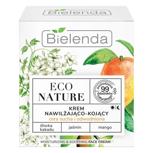Eco Nature moisturizing and soothing day and night cream Plum Kakadu & Jasmine & Mango 50ml