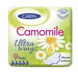 Ultra Wings Camomile ultra-thin sanitary pads with wings 9 pcs