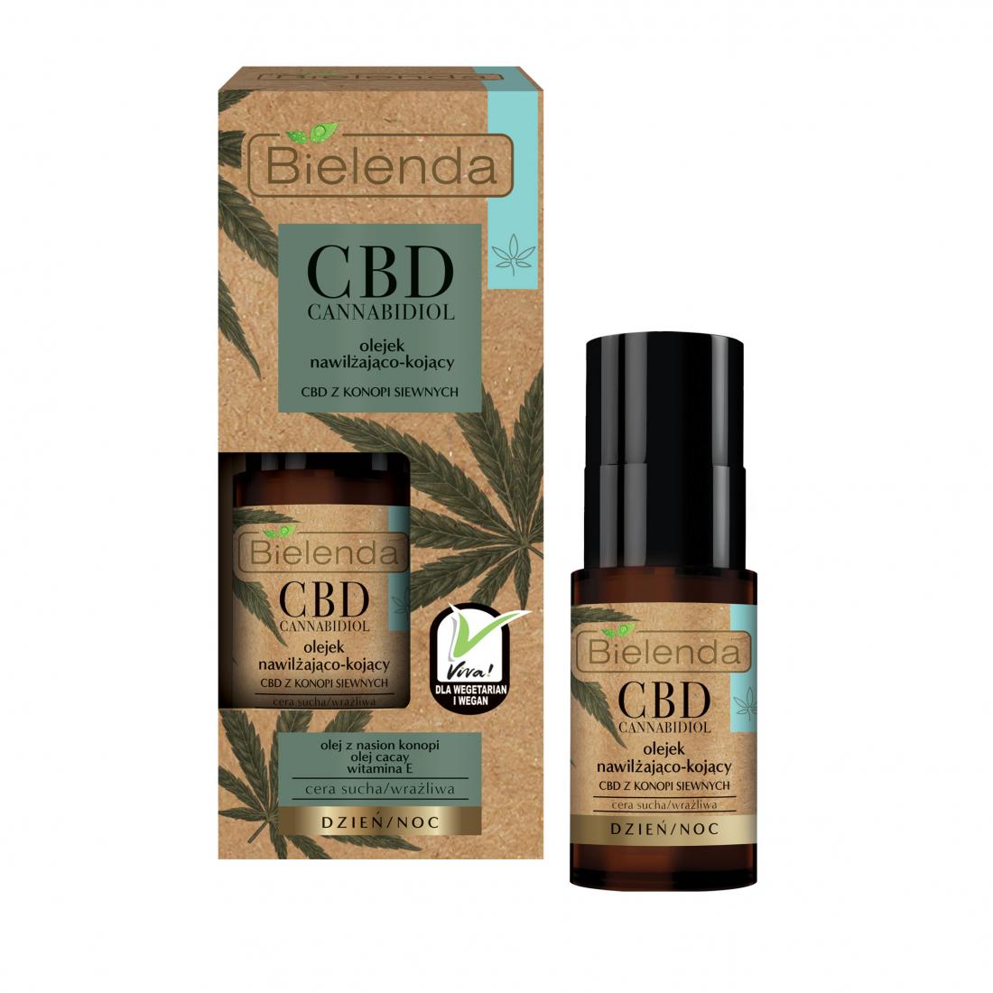 CBD Cannabidiol facial cleansing oil moisturizing and soothing 140ml