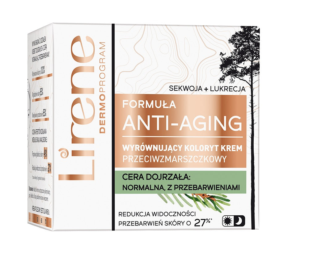 Anti-Aging formula, evening-out, anti-wrinkle cream 50ml