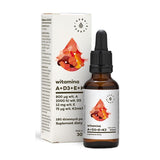Vitamin A + D3 + E + K2 dietary supplement in 30ml drops