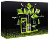 Men Sport Energy Boost set shower gel 250ml + antiperspirant spray 150ml + aftershave 100ml