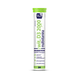 Vitamin D3 2000 IU multivitamin dietary supplement 24 effervescent tablets