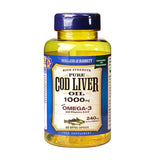 1000mg cod liver oil with Omega-3 fatty acids 60 gel capsules