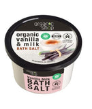 Organic Vanilla & Milk Bath Salt bath salt Vanilla and Milk 250ml