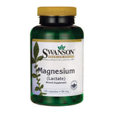 Magnesium Lactate 84mg dietary supplement 120 capsules