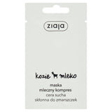 Goat's milk mask, milky compress, dry skin 20x7ml