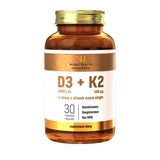 D3 + K2 in extra virgin olive oil, dietary supplement 30 capsules