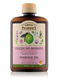Massage Oil anti-cellulite body massage oil Cypress Juniper Lavender and Lime 200ml