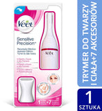 Veet face and body trimmer. Sensitive Precision Hair Removal