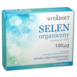 Organic selenium 100 µg dietary supplement 60 tablets