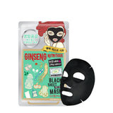 Ginseng Nutritious Black Sheet Mask nourishing sheet mask with ginseng 30g