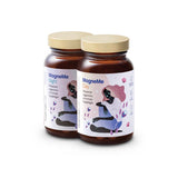 MagneMe Day & Night combination of four forms of magnesium and vitamin B6 dietary supplement 120 capsules