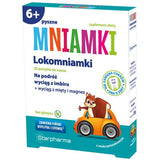 Mniamki Lokomniamki for a journey dietary supplement with an orange flavor 20 lozenges