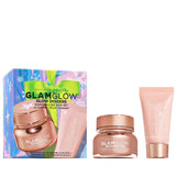Glow Diggers set of illuminating eye cream 15ml + exfoliating double-action face mask 15g