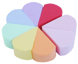 Rainbow makeup sponges