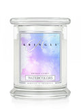 Medium scented candle with two wicks Watercolors 454g