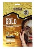 Gold Facial Mask gold nourishing mask in a sheet with a honeycomb structure 1 pc.