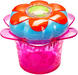 Magic Flowerpot Hairbrush Popping Purple baby hairbrush