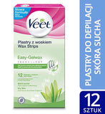 Veet patches body wax for depilation with aloe vera 12 pcs