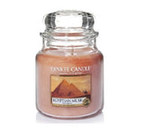 Scented candle, medium jar, Egyptian Musk 411g