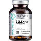 Silver Selen Forte 100% pure dietary supplement 60 capsules