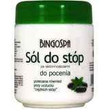 Salt for feet prone to perspiration 550g