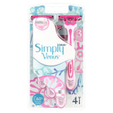 Simply Venus 3 disposable women's razors 4 pcs
