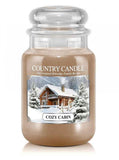 Large scented candle with two wicks Cozy Cabin 652g